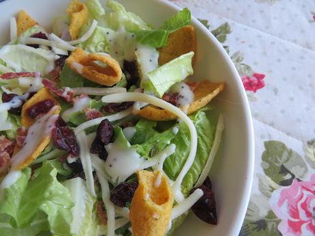 Sweet & Crunchy Corn Chip Salad