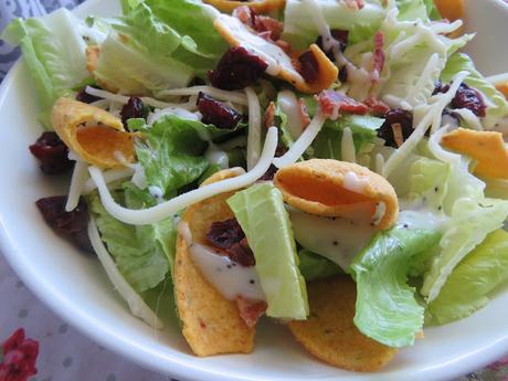 Sweet & Crunchy Corn Chip Salad