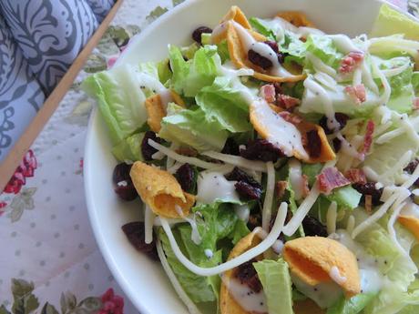 Sweet & Crunchy Corn Chip Salad