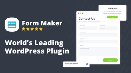 WPForms vs Form Maker: Best Comparison in Contact Form Plugins