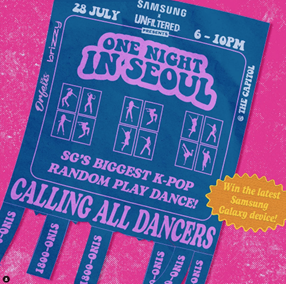 Join the Flip Side at Samsung Galaxy Flip Festival Singapore! Join the Flip Side at Samsung Galaxy Flip Festival Singapore!