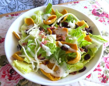 Sweet and Crunchy Corn Chip Salad