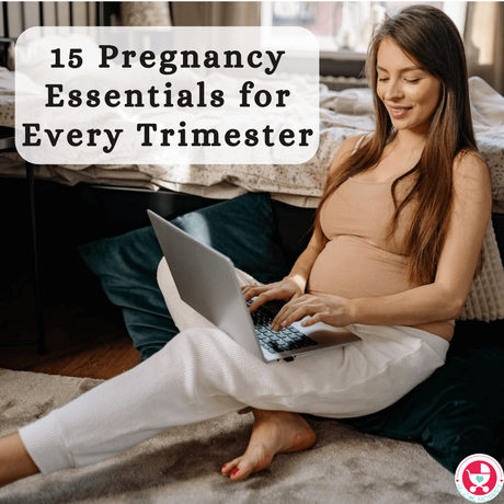 Here are 15 Pregnancy Essentials you need for every trimester of your pregnancy. From vitamins to bras to shoes, we've covered it all!