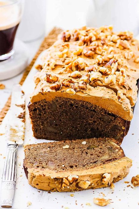 Coffee And Walnut Loaf Cake