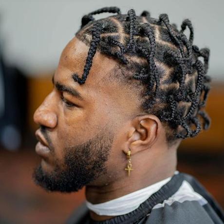 15+ Men’s Box Braids for Short Hair Ideas