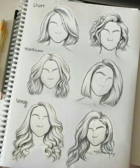 Master the Art: 20+ Hair Drawing Reference Ideas