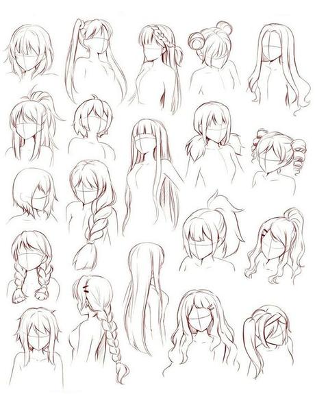 Master the Art: 20+ Hair Drawing Reference Ideas