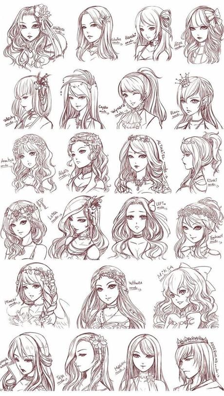 Master the Art: 20+ Hair Drawing Reference Ideas