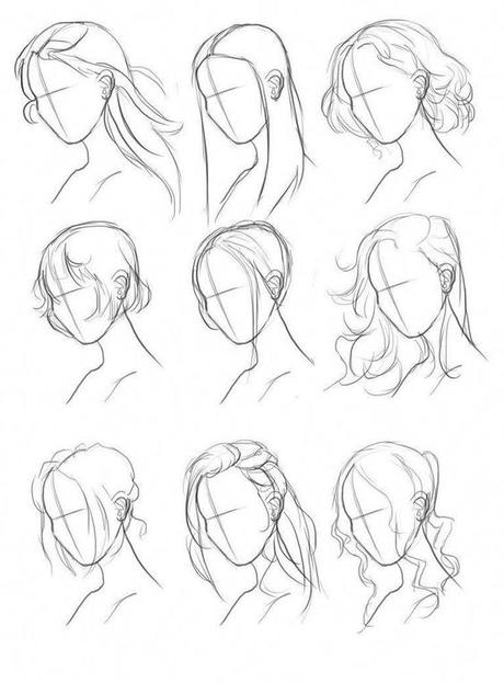 Master the Art: 20+ Hair Drawing Reference Ideas