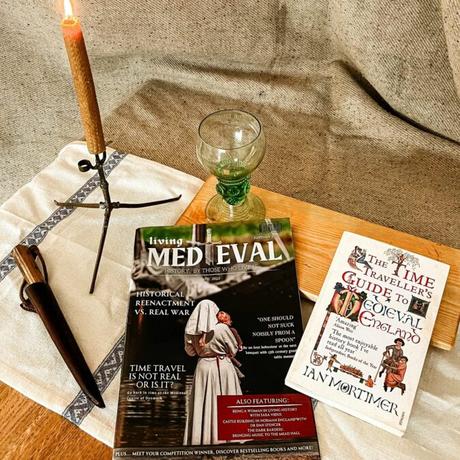 On Living Medieval magazine with an article about the lucet in reenactment The first issue of Living Medieval magazine