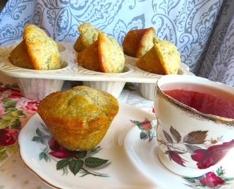 Lemon Poppyseed Bakery Style Muffins (small batch)