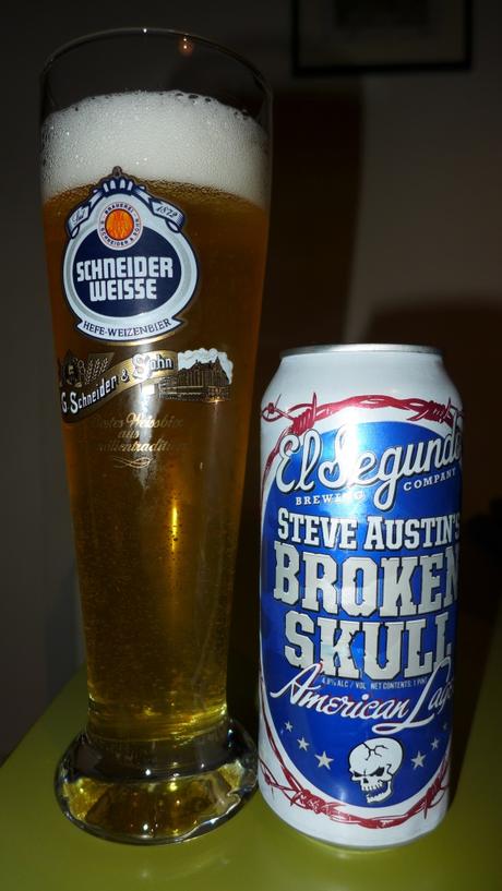 Tasting Notes: El Segundo: Steve Austin’s Broken Skull American Lager