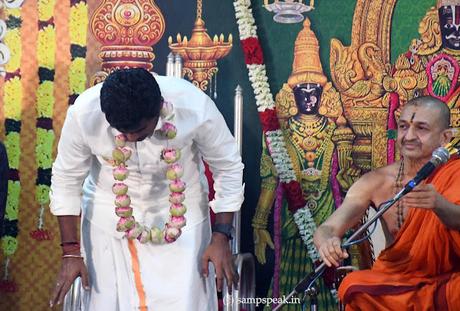 Welcoming Thiru K Annamalai at Triplicane