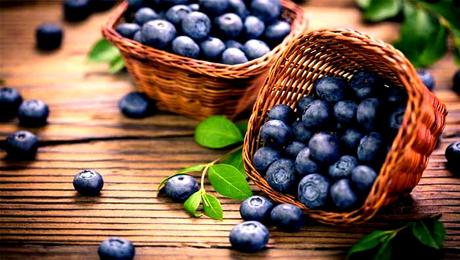 Skin Benefits from Blueberries