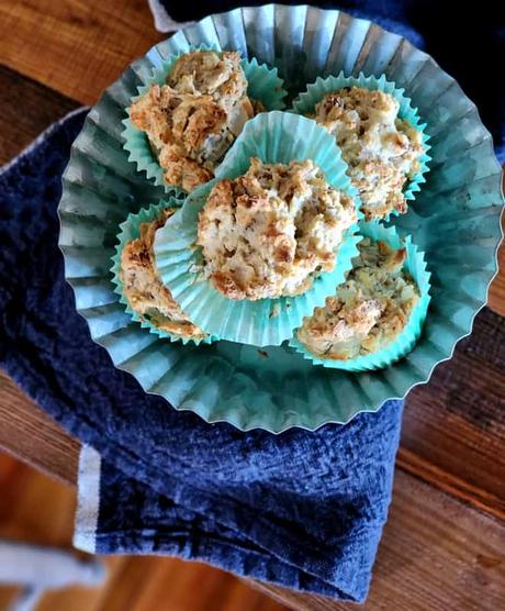 Quick Protein Oat Muffins