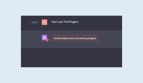 Authorization error accessing plugins