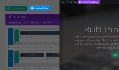 Divi - Visual Builder