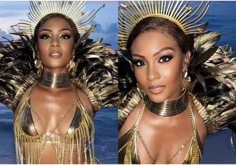 #CropOver2023: Actress Osas Ighodaro Turns Heads [Photos]