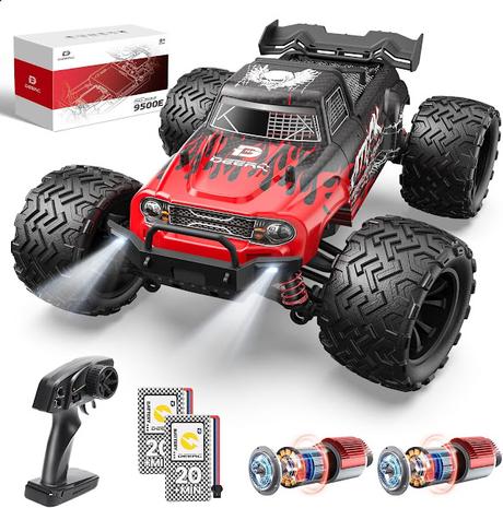 This RC truck boasts extraordinary grip, operation and durability!
