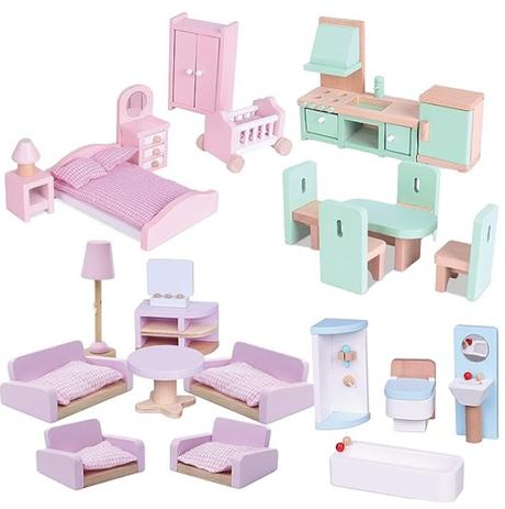 Who had a doll house as a child?