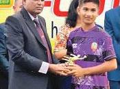 Fathi-best Player Samaposha Under Football Tourney