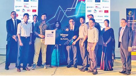 University of Ruhuna Winning Team – Varsity Battles 2023 (inter-faculty quiz competition)