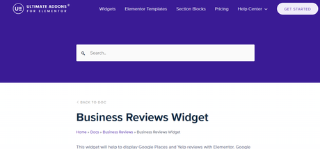 Elementor Google Reviews Widgets