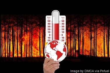 climate-change-thermometer-forest-fire-forest