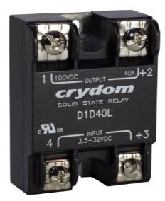 Sensata / Crydom 1-DCL Series (Panel Mount DC Output) Solid State Relays