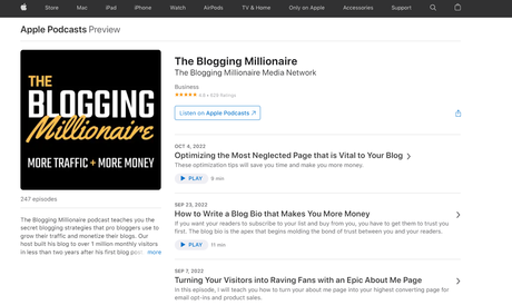 Millionaire Blogging