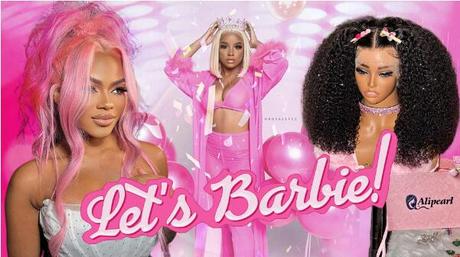 Wigs Recommend in Barbie Poster
