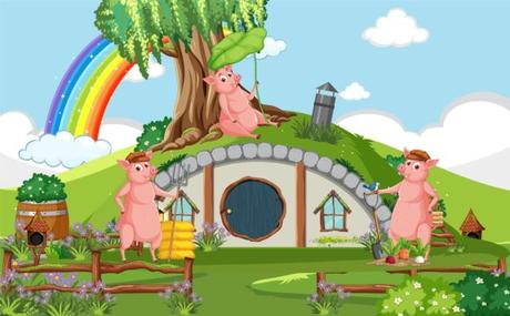 PEPPA PIG HOUSE WALLPAPER! 