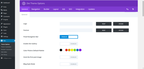 Divi-theme-Dashboard-Menu