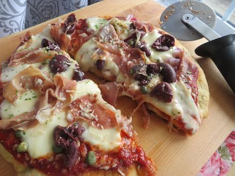 Pan Fried Pizza Amalfitan