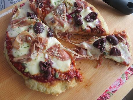 Pan Fried Pizza Amalfitan