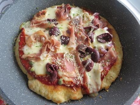 Pan Fried Pizza Amalfitan