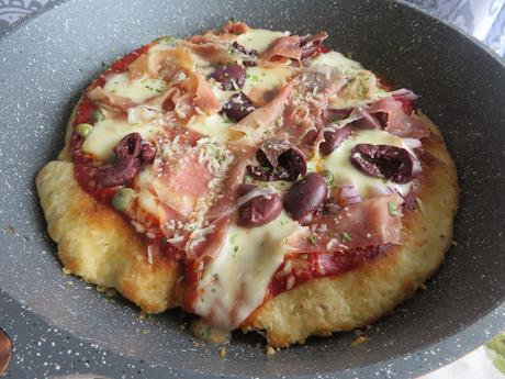 Pan Fried Pizza Amalfitan