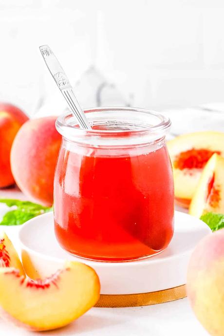 Peach Simple Syrup
