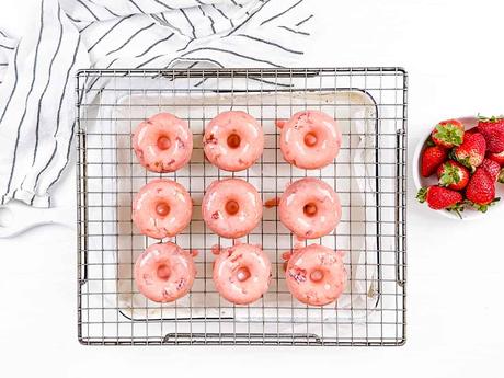 Strawberry Donuts