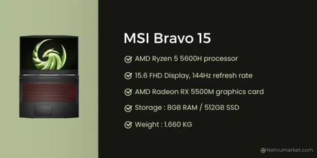 MSI Bravo 15