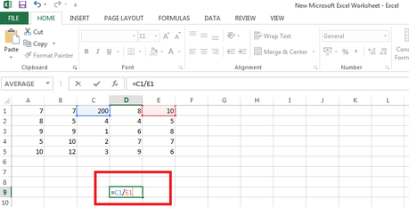 division-formula-in-excel