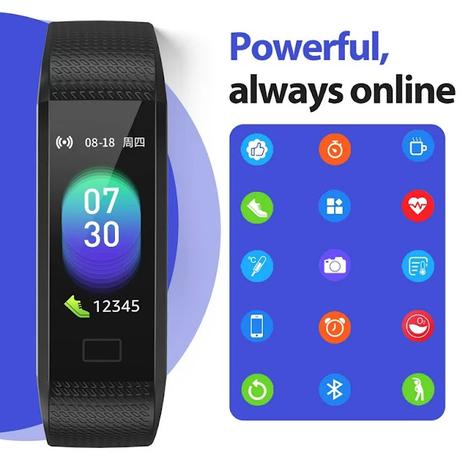 Fitness Activity Tracker with Heart Rate Monitor