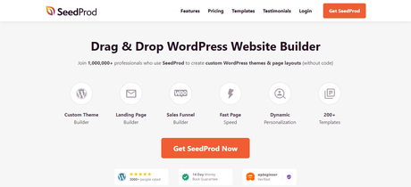 SeedProd plugin- WordPress Funnel Builders