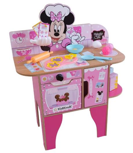 KidKraft Minnie Mouse Wooden Bakery and Café Kitchen