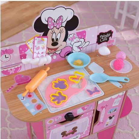 KidKraft Minnie Mouse Wooden Bakery and Café Kitchen