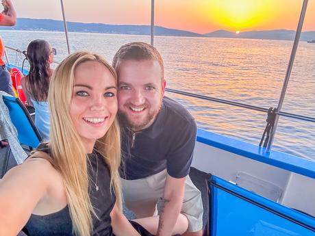 sunset cruise split, couples holiday split, couples holiday Croatia, dolphins split