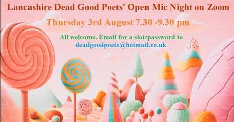 Lancashire Dead Good Poets' August Open Mic Night