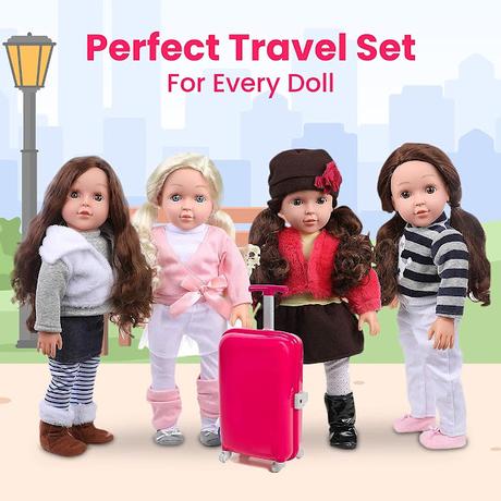 Doll Travel Set with Accessories