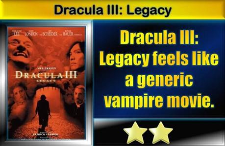 Dracula III: Legacy (2005) Movie Review