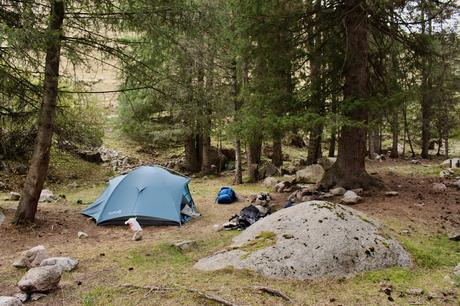 camping-in-the-woods-in-kyrgyzstan